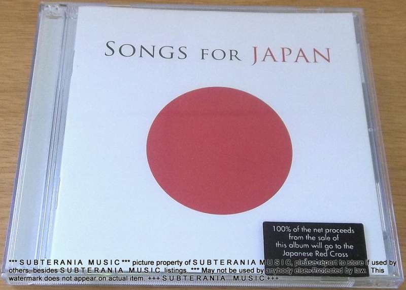 SONGS FOR JAPAN CD