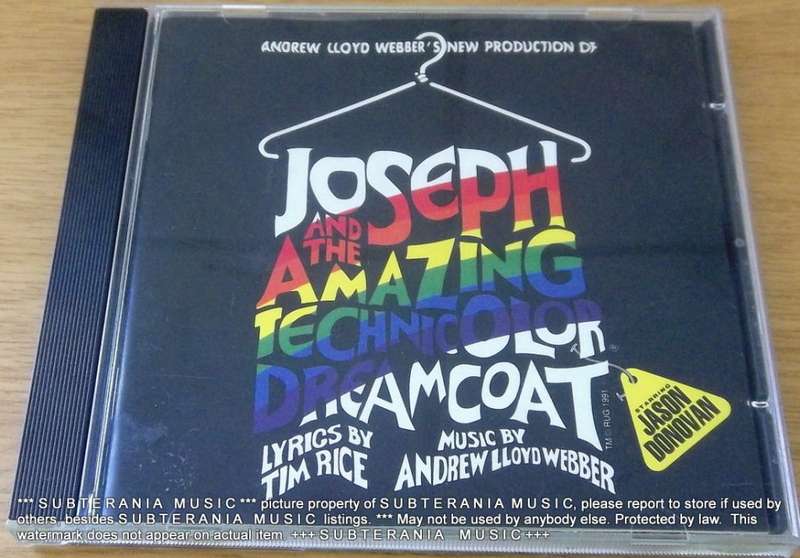 JOSEPH AND THE AMAZING TECHNICOLOR DREAMCOAT  O.S.T. CD