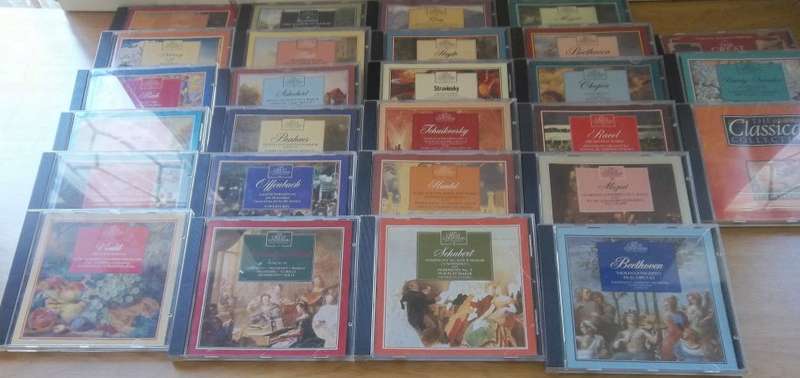 LOT OF 25 CLASSICAL CDs ` Beethoven Chopin
