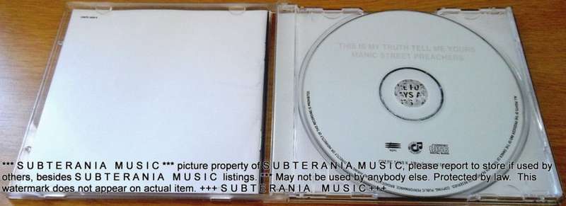 MANIC STREET PREACHERS This is my Truth Tell Me Yours  [Shelf G Box 16]