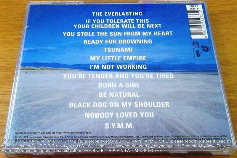 MANIC STREET PREACHERS This is my Truth Tell Me Yours  [Shelf G Box 16]
