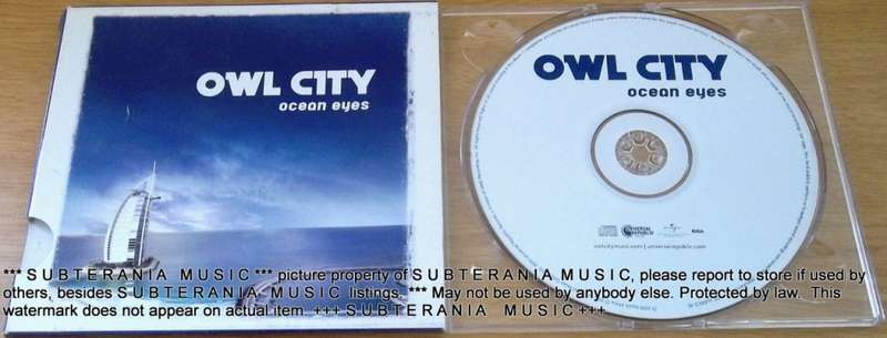 OWL CITY Ocean Eyes pull out sleeve [Shelf G Box 16]