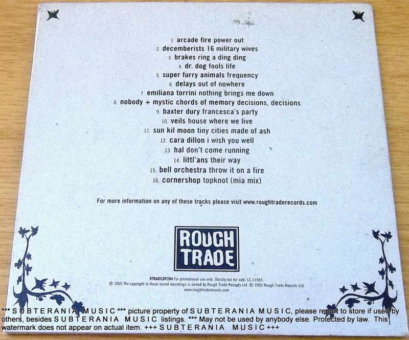 ROUGH TRADE SAMPLER 2002  16 TRACKS  Cardsleeve