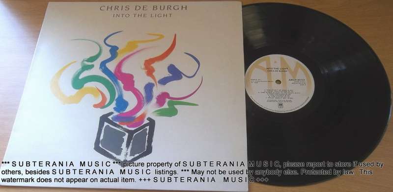 CHRIS DE BURGH Into The Light  Vinyl Record