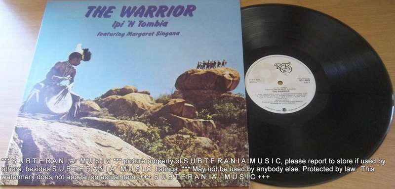 THE WARRIOR Ipi Tombi featuring Margaret Singana Vinyl Record
