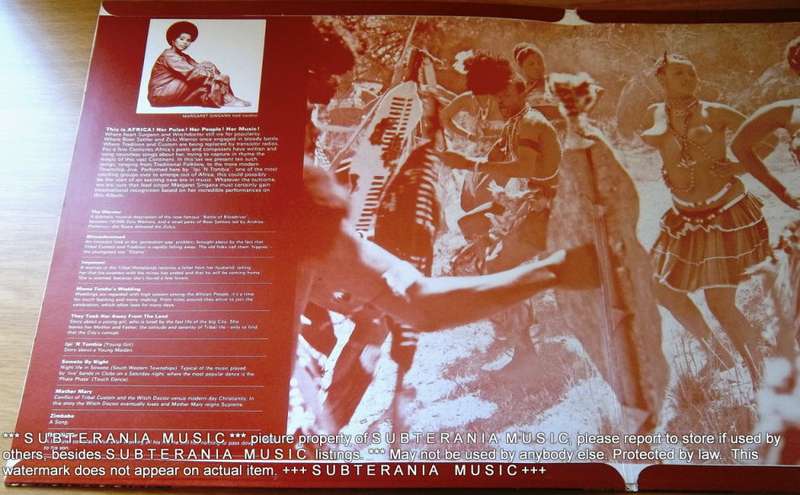 THE WARRIOR Ipi Tombi featuring Margaret Singana Vinyl Record
