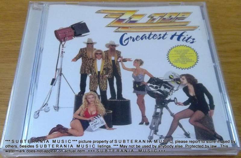 ZZ TOP Greatest Hits  [Shelf G Box 16]