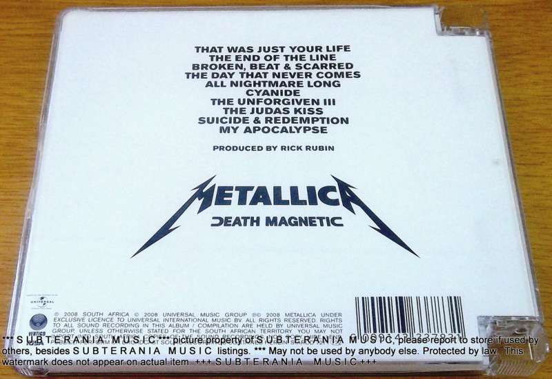 METALLICA Death Magnetic   [Shelf G Box 16]