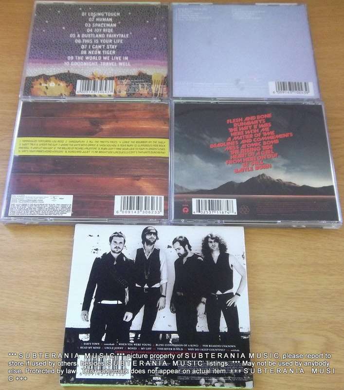 LOT OF 5 KILLERS CDs  all in EX / EX condition   [Shelf G Box 16]