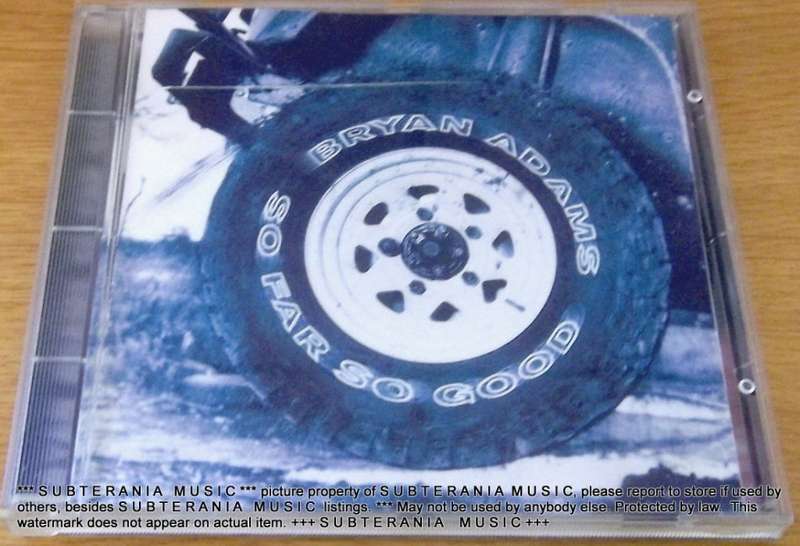 BRYAN ADAMS So Far So Good    [Shelf G Box 16]