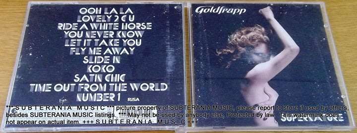 GOLDFRAPP Supernature   [Shelf G Box 17]