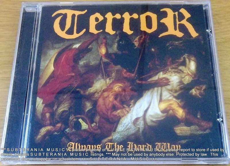 TERROR Always the Hard Way  [Shelf G Box 17]