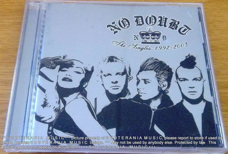 NO DOUBT The Singles   [Shelf G Box 5]