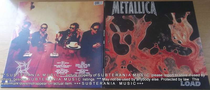 METALLICA Metallica Load 2 X Vinyl Record
