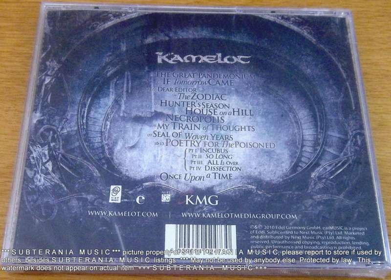 KAMELOT Poetry for the Poisoned CD