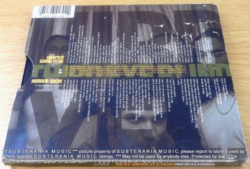 THIRD EYE BLIND Howzit Going to Be CD Single