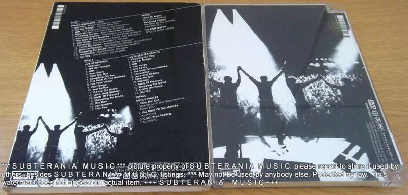FRANZ FERDINAND DVD with slipcase x 2 DVDS LIVE