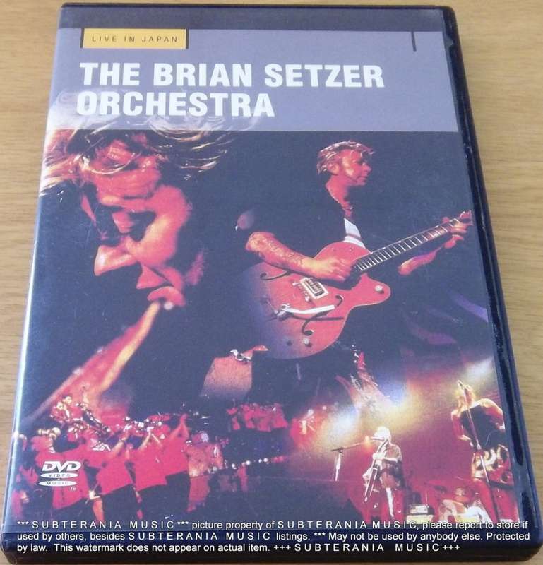 THE BRIAN SETZER ORCHESTRA Live in Japan DVD