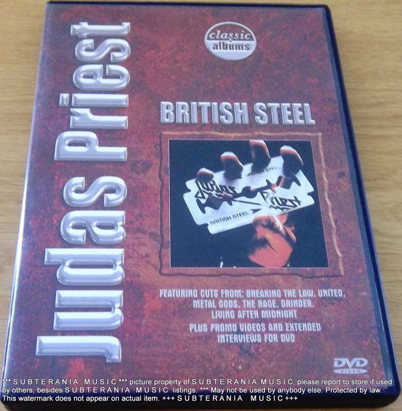 JUDAS PRIEST British Steel DVD