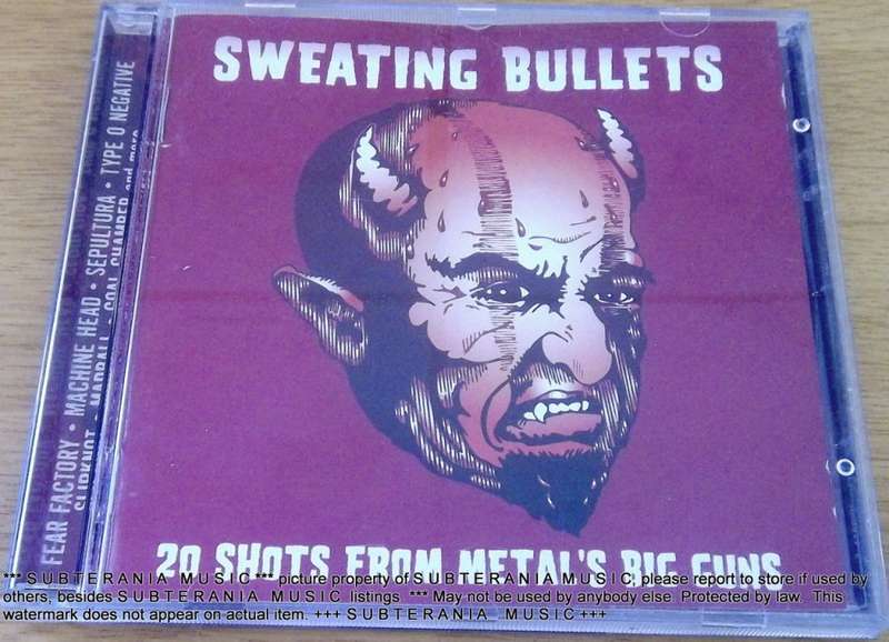VARIOUS Sweating Bullets [Shelf G Box 1] Fear Factory Obituary Sepultura Deicide