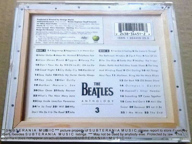 THE BEATLES Anthology Volume 1 Fatbox [2 CDs] [Shelf G Box 11]