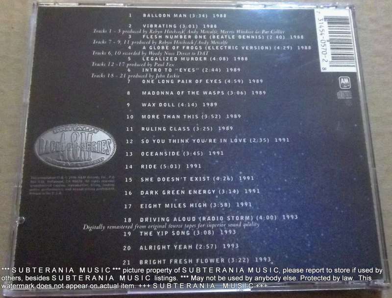 ROBYN HITCHCOCK Greatest Hits [Shelf G Box 14]