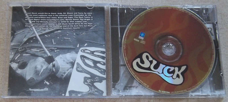 SUCK Time to Suck SOUTH AFRICA 70s Heavy Progressive Rock Cat# FRESHCD 118