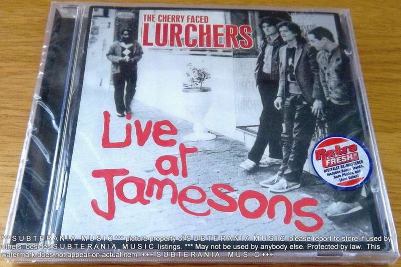 THE CHERRY FACED LURCHERS Live at Jamesons CD