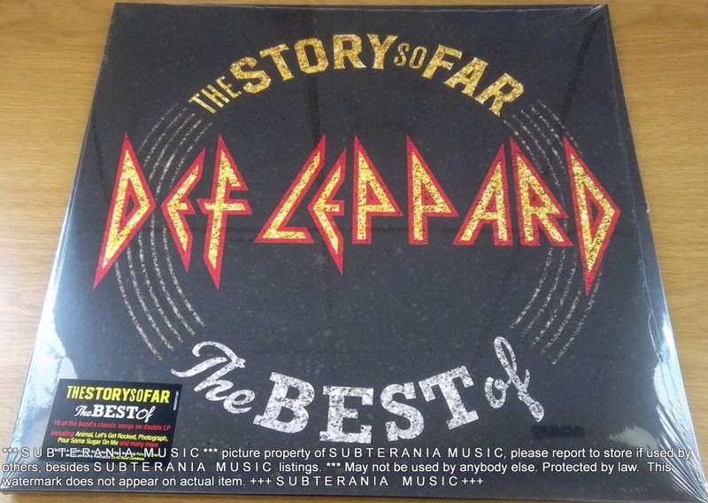 DEF LEPPARD The Story So Far: The Best Of 2 X LP + 7" single Gatefold Vinyl European 2018