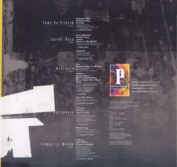 PIXIES Wave of Mutilation Best Of 2 X ORANGE vinyl Record in Gatefold Cover 2011 UK Release