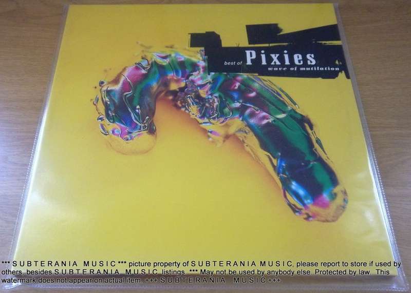 PIXIES Wave of Mutilation Best Of 2 X ORANGE vinyl Record in Gatefold Cover 2011 UK Release
