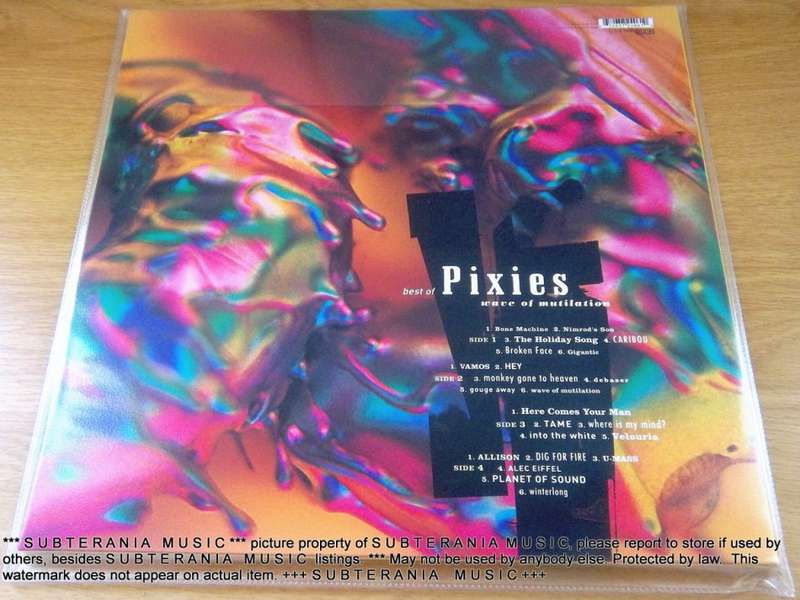 PIXIES Wave of Mutilation Best Of 2 X ORANGE vinyl Record in Gatefold Cover 2011 UK Release
