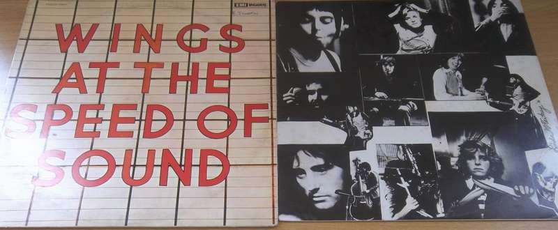 WINGS Wings at the Speed of Sound  Vinyl LP
