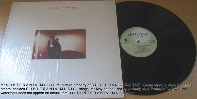 CHRIS REA Water Sign Vinyl Record