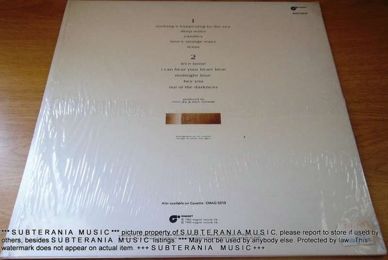 CHRIS REA Water Sign Vinyl Record