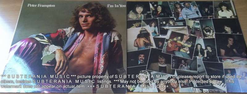 PETER FRAMPTON I`m In You Vinyl Record IMPORT