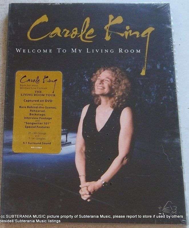 CAROLE KING Welcome to my Living Room (DVD) Region 1 DVD