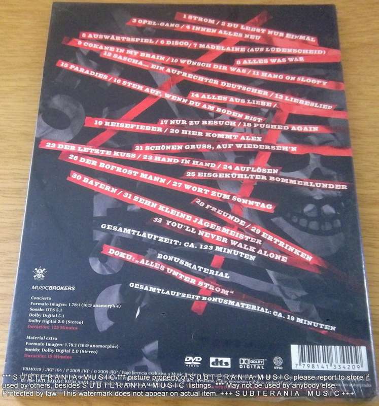 DIE TOTEN HAUSEN Machmalauter - Live In Berlin (DVD)