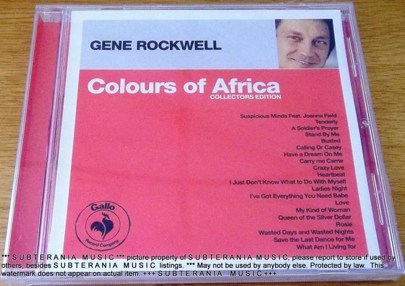 GENE ROCKWELL Colours of Africa CD