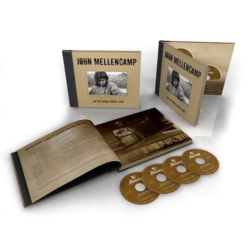 JOHN MELLENCAMP On The Rural Route 7609 (Special Edition) [4CD+Book] not sealed