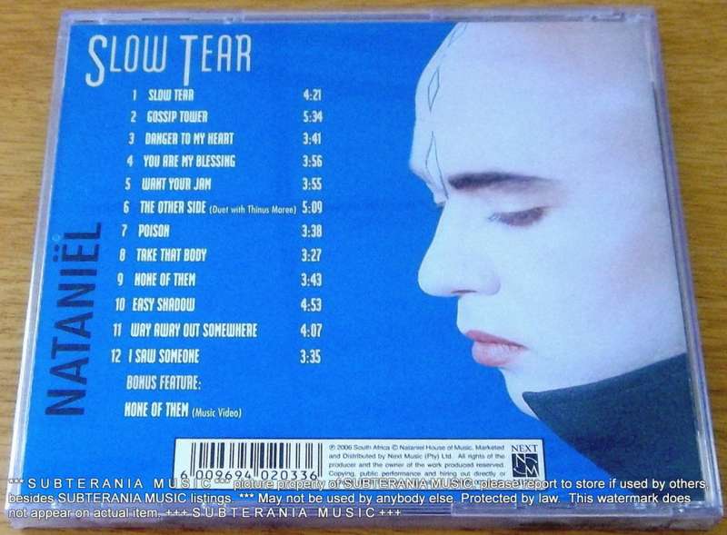 NATANIEL Slow Tear [Deluxe Edition] SOUTH AFRICA Cat# CDHNM009