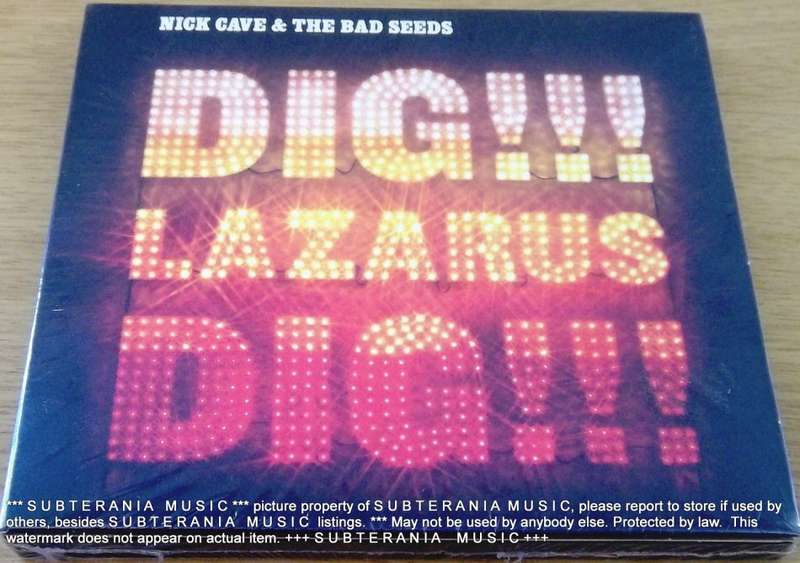 NICK CAVE & THE BAD SEEDS CD+DVD Dig!!! Lazarus Dig!!! DELUXE EDITION