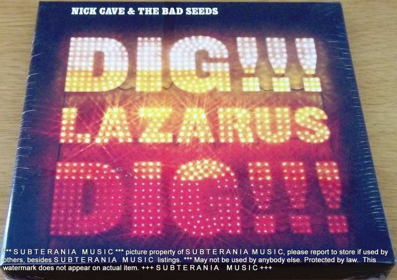 NICK CAVE & THE BAD SEEDS CD Dig!!! Lazarus Dig!!! in box