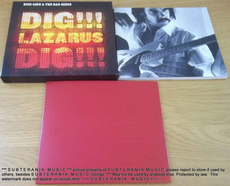 NICK CAVE & THE BAD SEEDS CD Dig!!! Lazarus Dig!!! in box