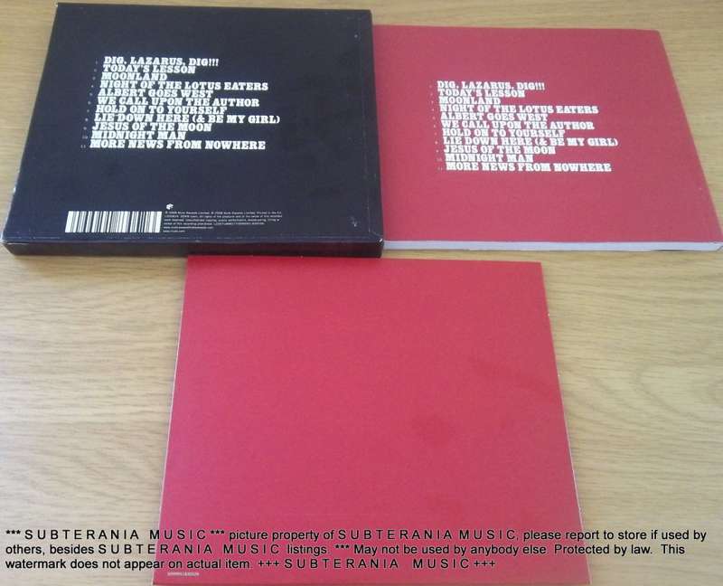 NICK CAVE & THE BAD SEEDS CD Dig!!! Lazarus Dig!!! in box