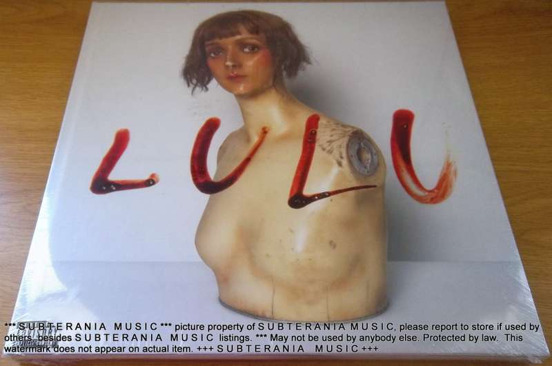 METALLICA and Lou Reed Lulu 2 CD + Book Deluxe Box Set [NOT SEALED]
