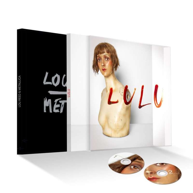 METALLICA and Lou Reed Lulu 2 CD + Book Deluxe Box Set [NOT SEALED]