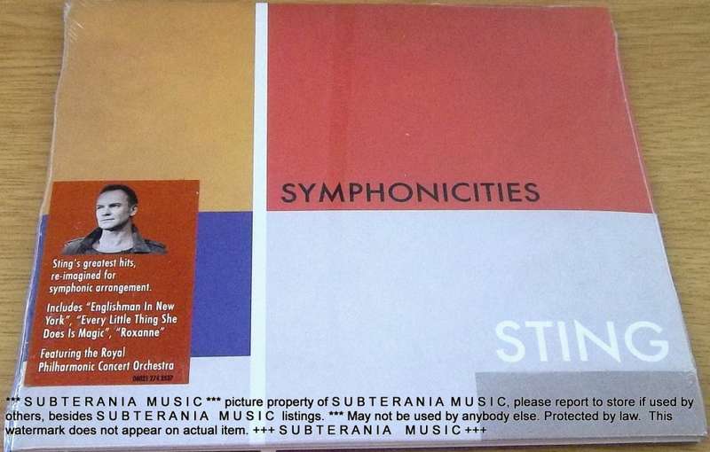 STING Symphonicities CD  [SEALED]