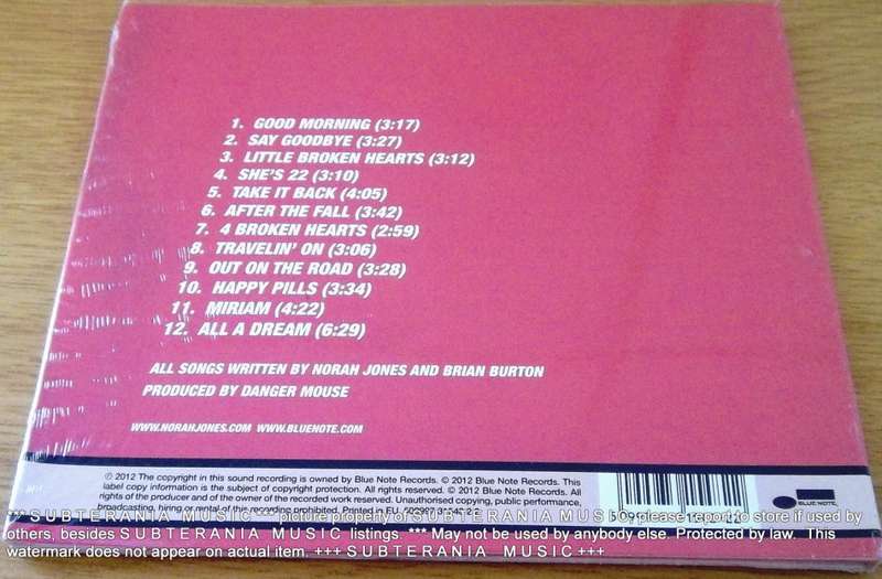 NORAH JONES ... Little Broken Hearts [SEALED]
