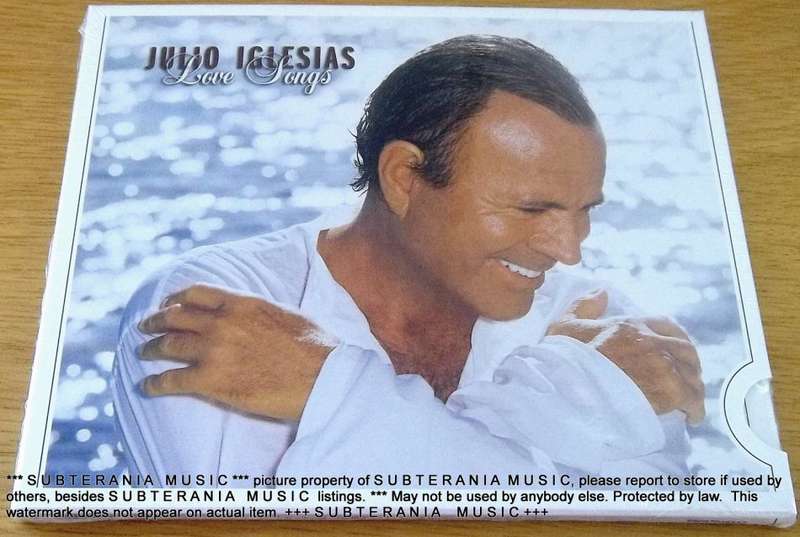 JULIO IGLESIAS Love Songs [slidepack] CD